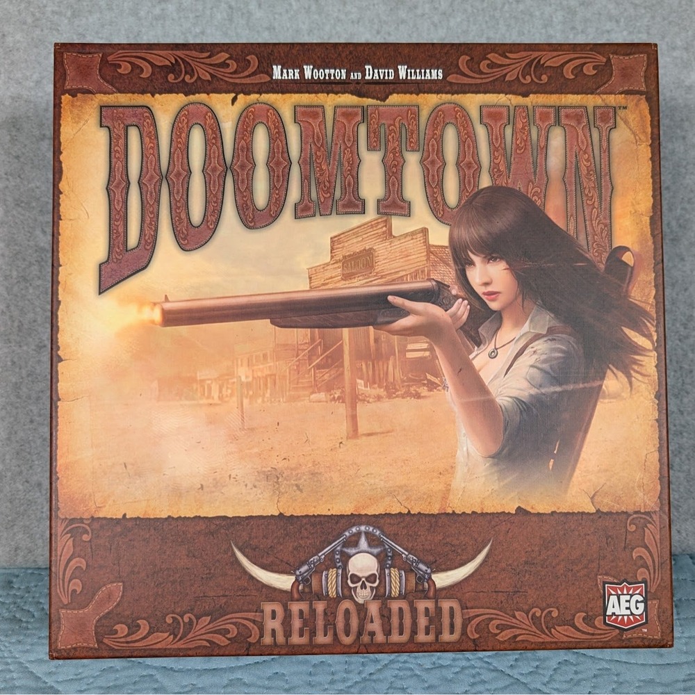 Doomtown Reloaded Card Game AEG Deadlands Weird West Strategy Board Game 5901